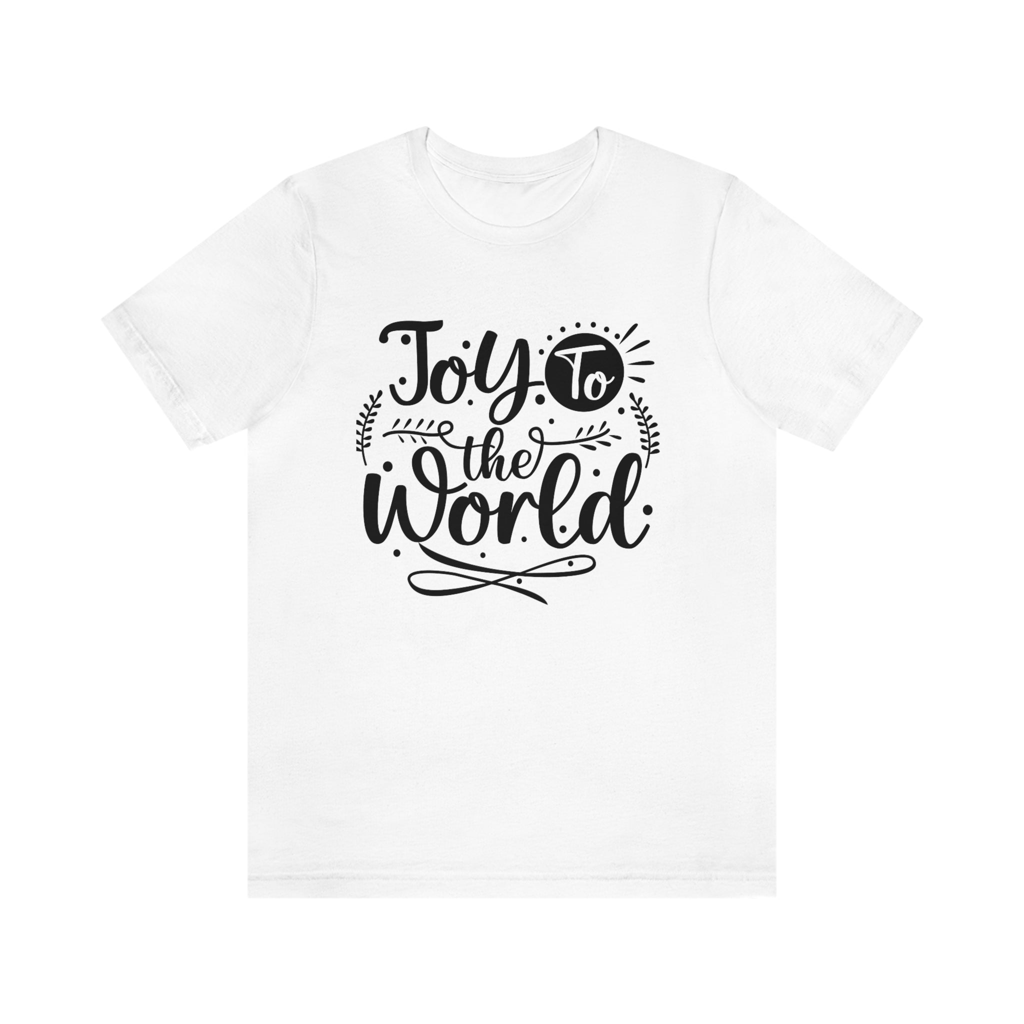 Joy to the world Women Christmas Tee, Christmas T-shirt, Merry Christmas T-shirt, Unisex T-shirts, Unisex jersey short sleeve tee