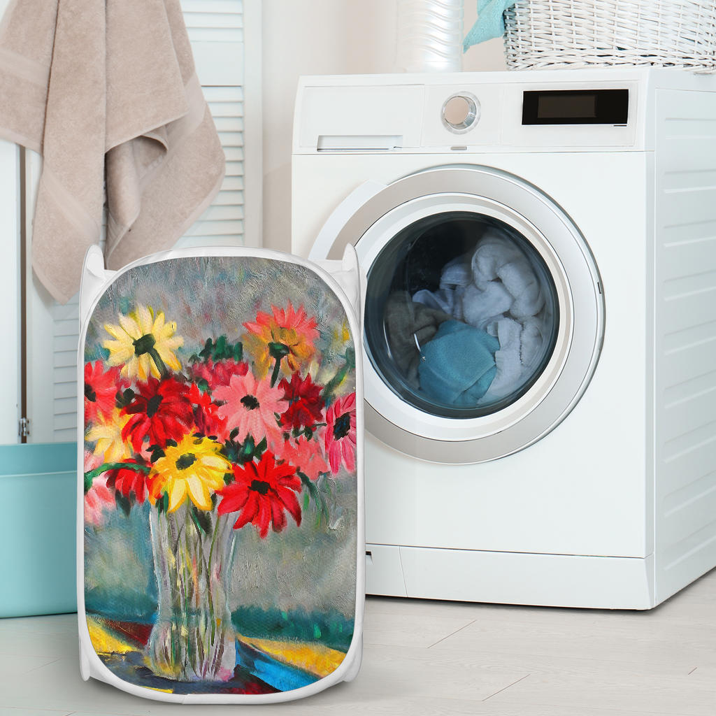 The Crystal Vase Laundry Hamper from Fine Art Painting