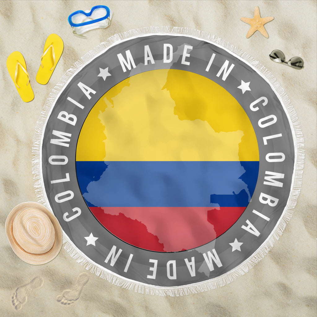 MADE IN COLOMBIA BEACH BLANKET