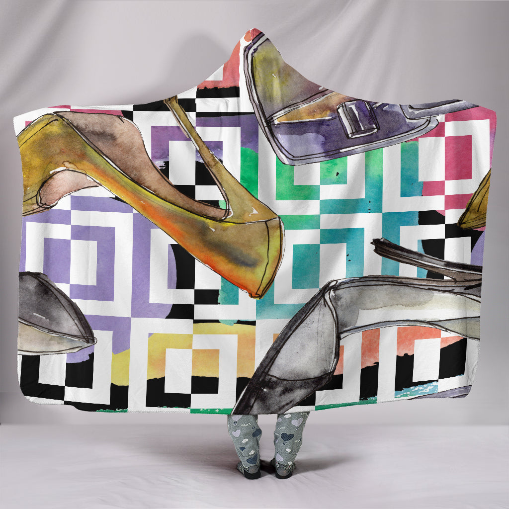 Abstract Fashionista Bags & Shoes
