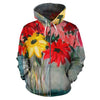 Load image into Gallery viewer, The Crystal Vase Zip Up Hoodie from Fine Art Painting