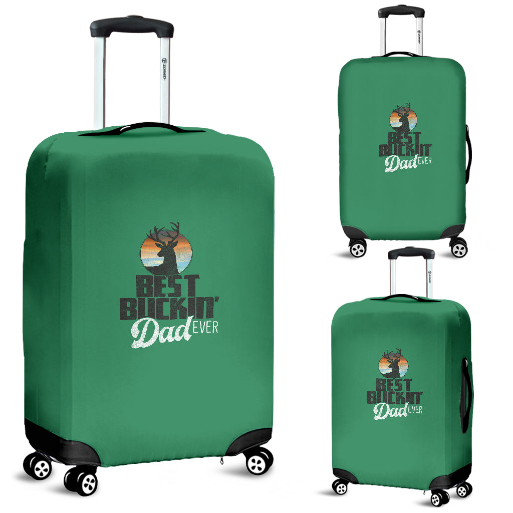 NP Best Buckin' Dad Luggage Cover