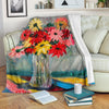 Load image into Gallery viewer, The Crystal Vase Blanket from Fine Art Painting