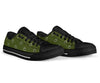 Load image into Gallery viewer, Army Green Paisley Low Top Sneakers