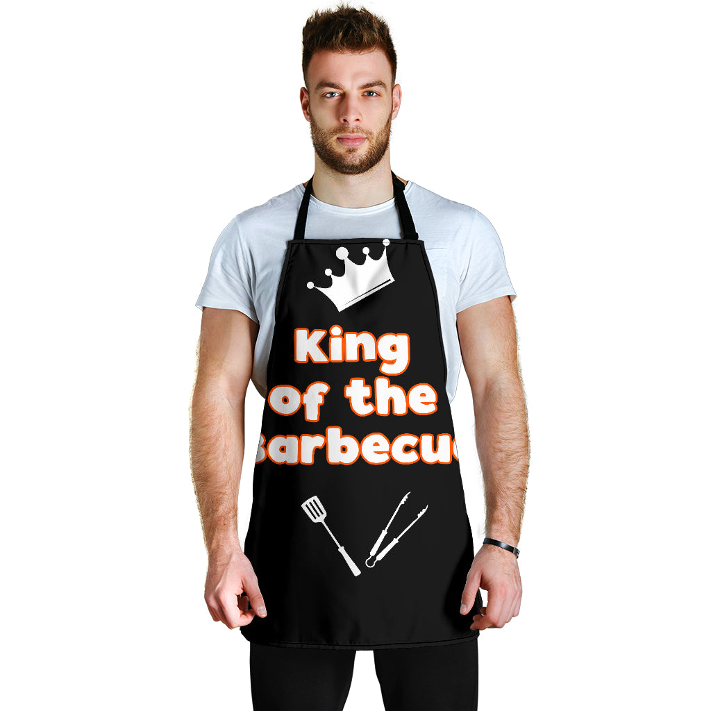 King of the Barbecue Men's Apron