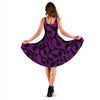 Load image into Gallery viewer, Purple and Black Are Back Women&#39;s Dress
