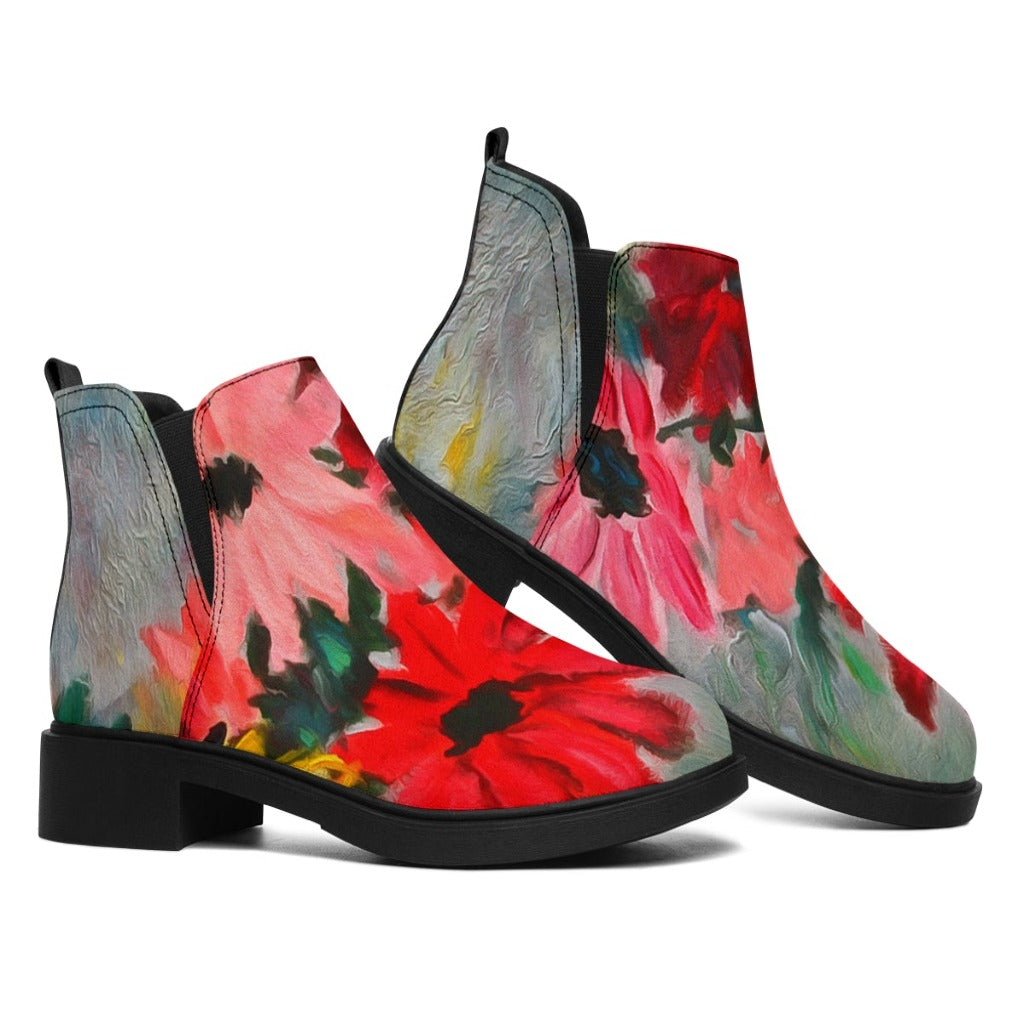 The Crystal Vase Fashion Boots from Fine Art Painting