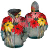 Load image into Gallery viewer, The Crystal Vase Zip Up Hoodie from Fine Art Painting