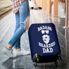 NP Bearded Dad Luggage Cover