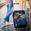 Luxury World Travel Luggage Cover