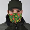 Load image into Gallery viewer, Red Flower Garden Face Mask