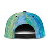 Load image into Gallery viewer, Snapback Hat Blue Watercolor Pastel