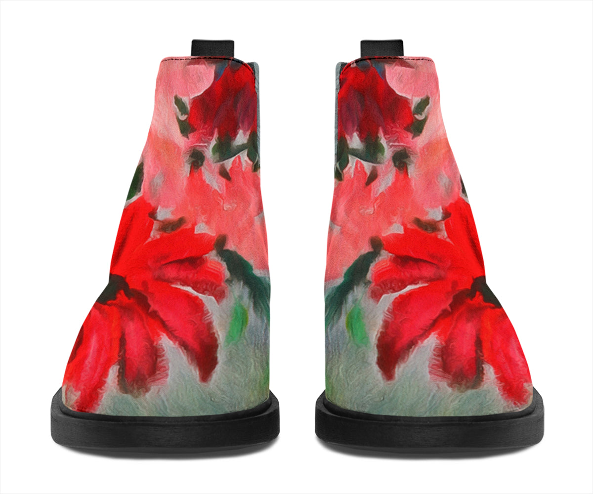 The Crystal Vase Fashion Boots from Fine Art Painting