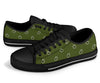 Load image into Gallery viewer, Army Green Paisley Low Top Sneakers