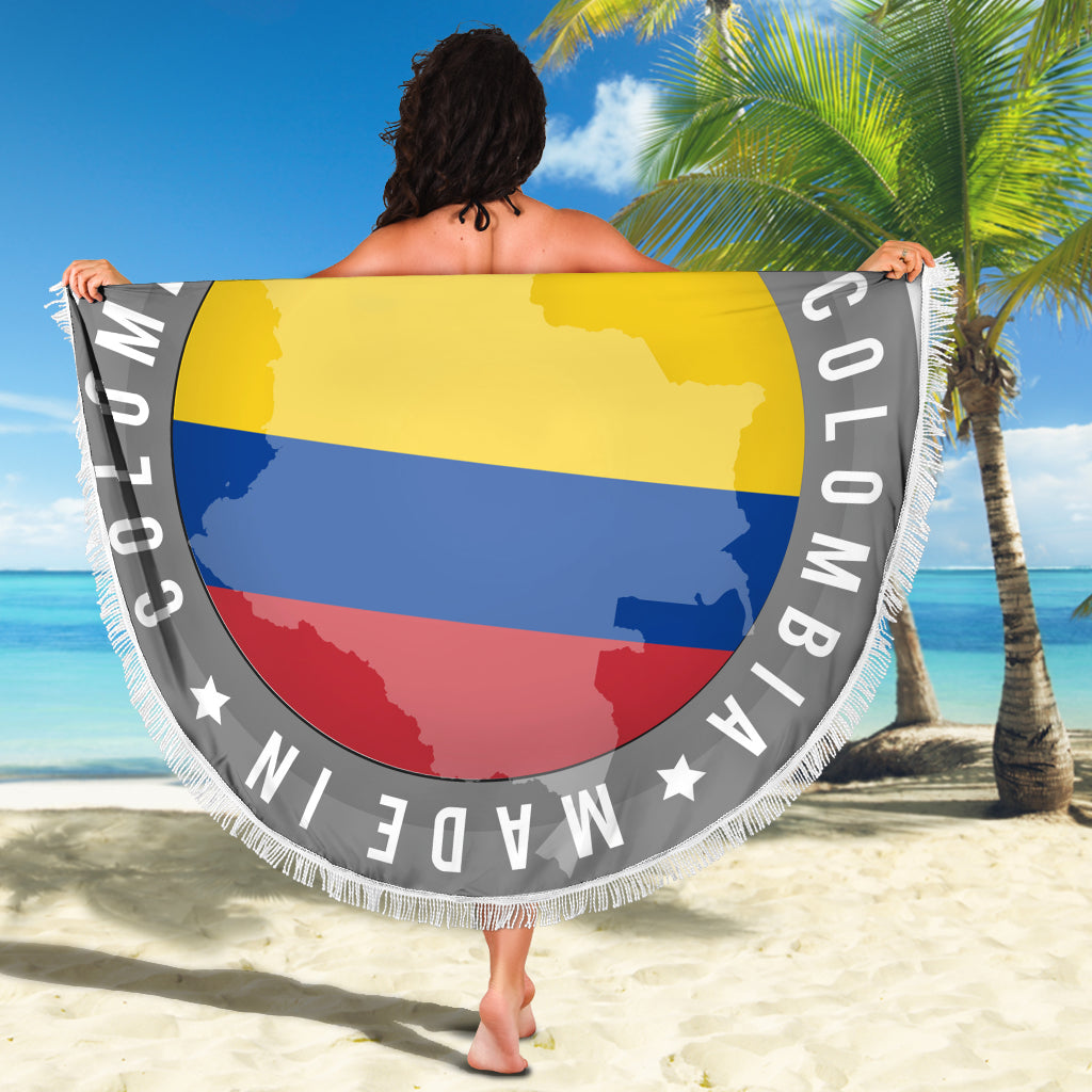 MADE IN COLOMBIA BEACH BLANKET