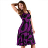 Load image into Gallery viewer, Purple and Black Are Back Women&#39;s Dress