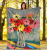 Load image into Gallery viewer, The Crystal Vase Blanket from Fine Art Painting