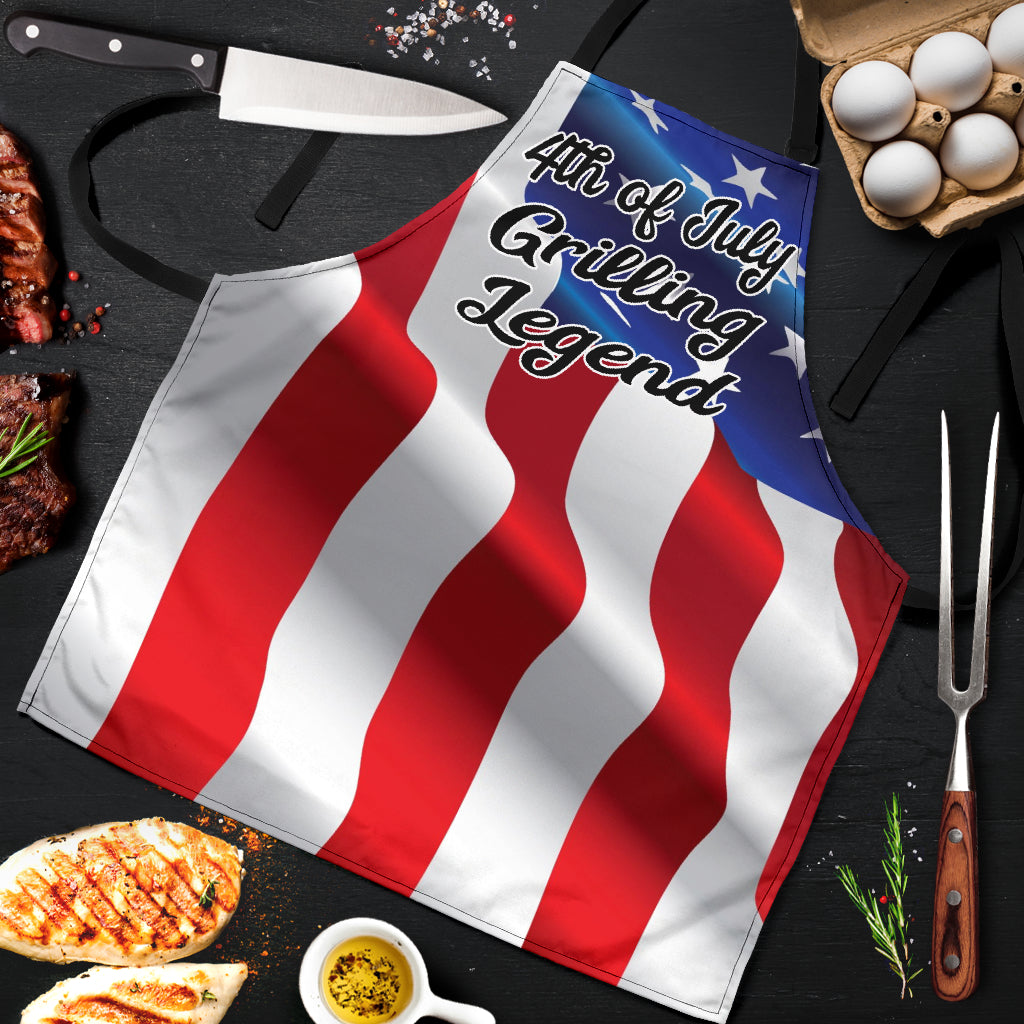 4th of July Grilling Men's Apron