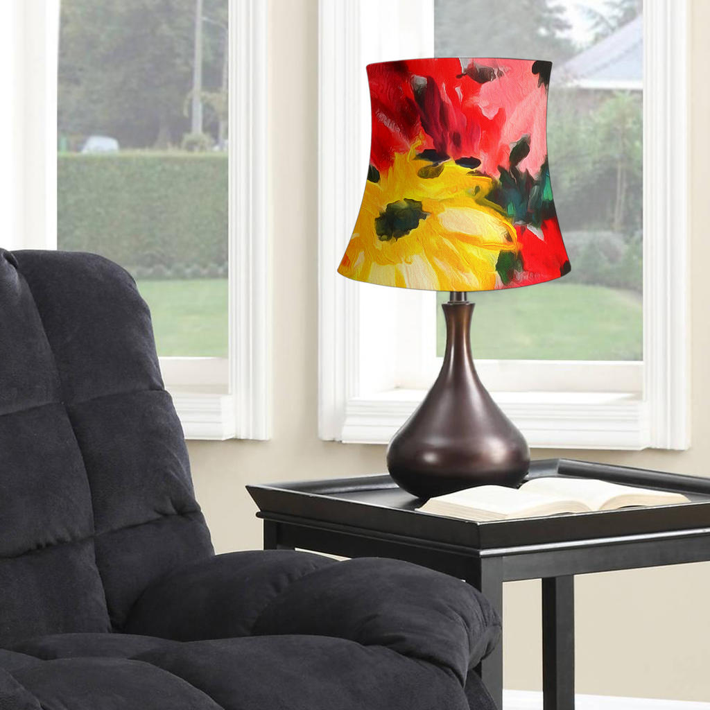 The Crystal Vase Drum Lamp Shade from Fine Art Painting