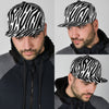 Load image into Gallery viewer, Snap Back Hat Zebra Animal Print