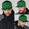 Classic Green Bandana Paisley Snapback Hat